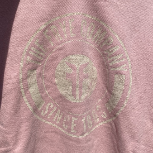 Frye black hoodie with circle logo, brand new! Super soft fabric☺️ - Picture 6 of 8